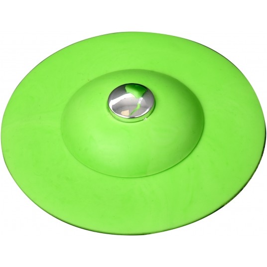 SILIKONOWY KOREK Z SITKIEM ZIELONY -zdjęcie numer 1