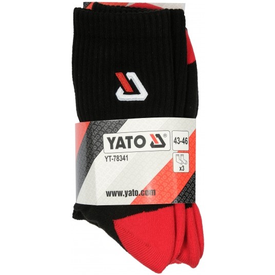 SKARPETKI ZA KOSTKI 3 PARY R. 43-46 -zdjęcie numer 6