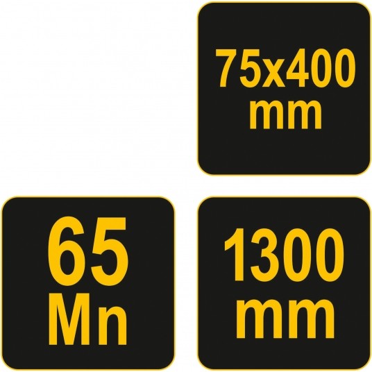 SKROBAK Z TRZONKIEM DO BETONU 75*400MM -zdjęcie numer 2