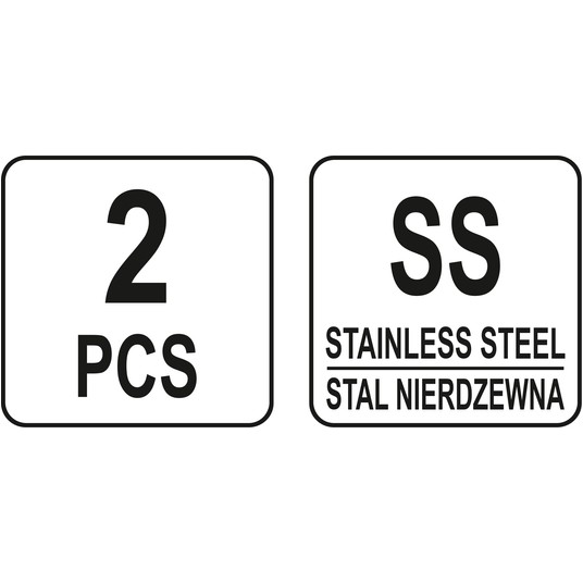 SKROBAKI STALOWE NIERDZEWNE, 2 SZT. -zdjęcie numer 6