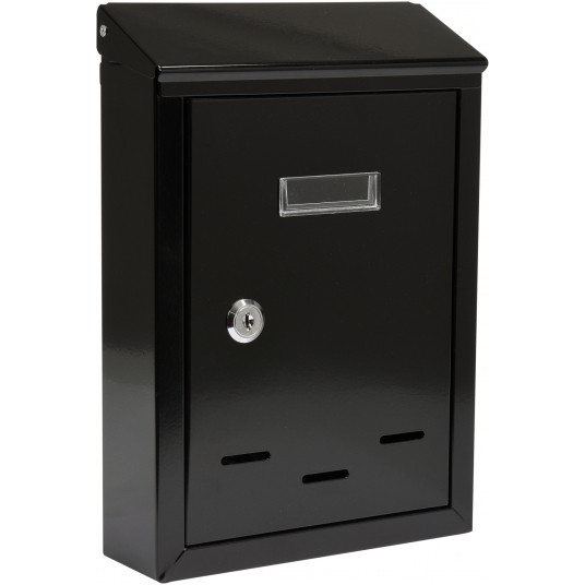 SKRZYNKA NA LISTY 285x200x60MM CZARNA -zdjęcie numer 8
