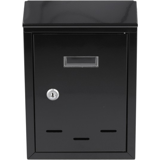 SKRZYNKA NA LISTY 285x200x60MM CZARNA -zdjęcie numer 4