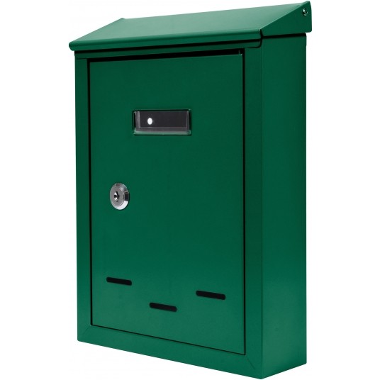 SKRZYNKA NA LISTY 285x200x60MM ZIELONA -zdjęcie numer 1
