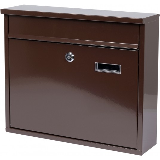 SKRZYNKA NA LISTY 310x360x100MM BRĄZOWA -zdjęcie numer 7