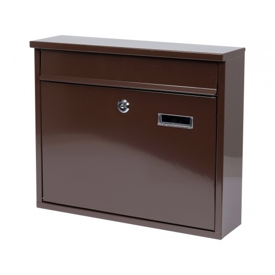 SKRZYNKA NA LISTY 310x360x100MM BRĄZOWA -zdjęcie numer 3