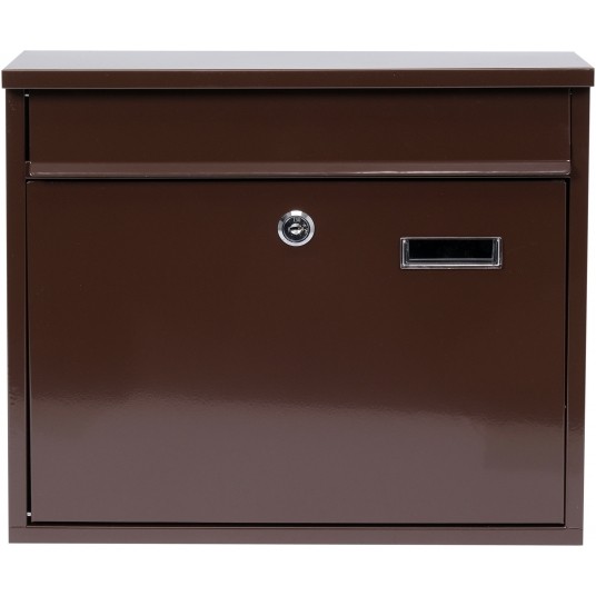 SKRZYNKA NA LISTY 310x360x100MM BRĄZOWA -zdjęcie numer 6