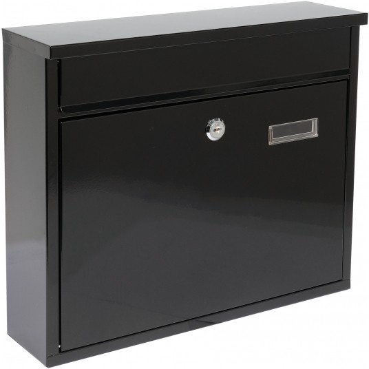 SKRZYNKA NA LISTY 310x360x100MM CZARNA -zdjęcie numer 1