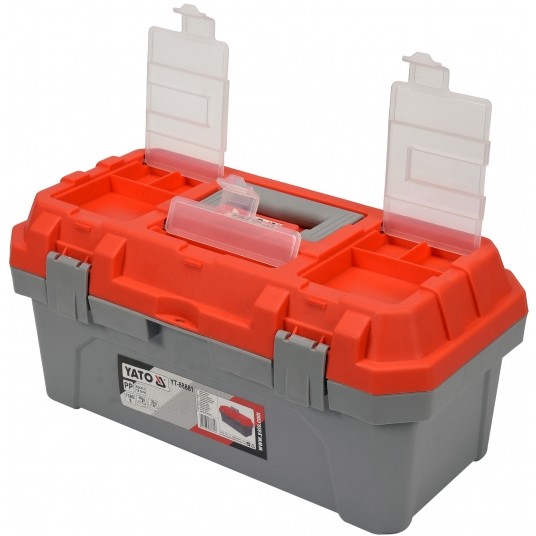 SKRZYNKA NARZĘDZIOWA PLASTIKOWA (16") -zdjęcie numer 2