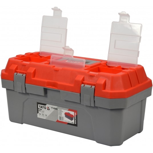 SKRZYNKA NARZĘDZIOWA PLASTIKOWA (19") -zdjęcie numer 2