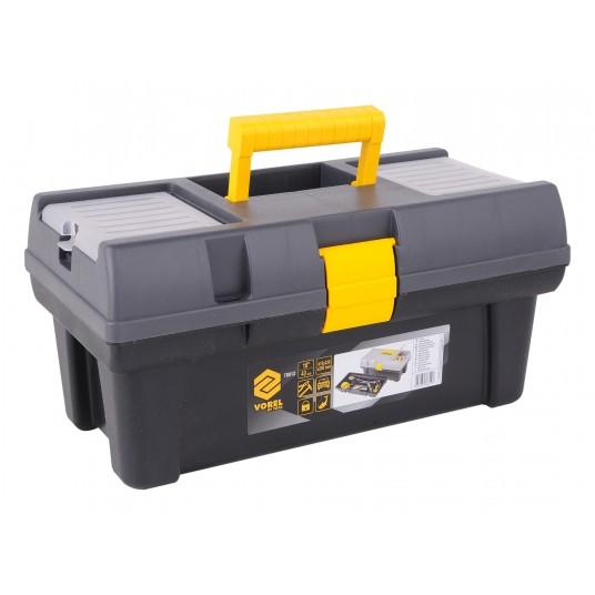 SKRZYNKA NARZĘDZIOWA PLASTIKOWA PR-16" -zdjęcie numer 2