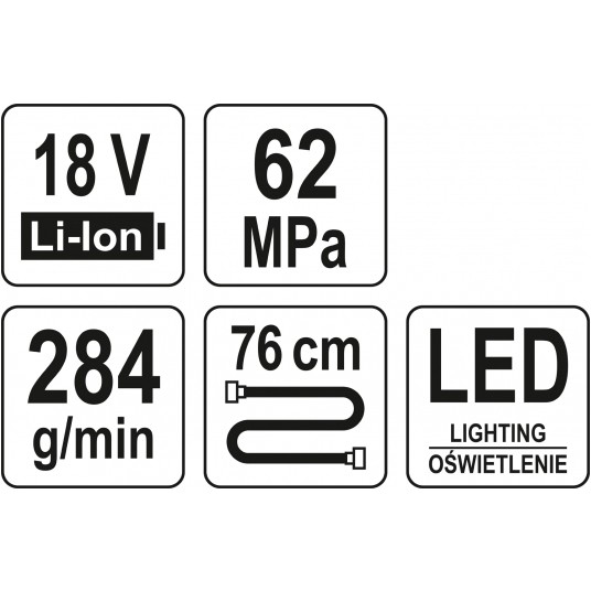 SMAROWNICA 18V 620 BAR - BODY -zdjęcie numer 7