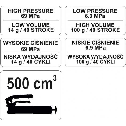 SMAROWNICA WZMOCNIONA DWUSEKCYJNA 0,5L -zdjęcie numer 3