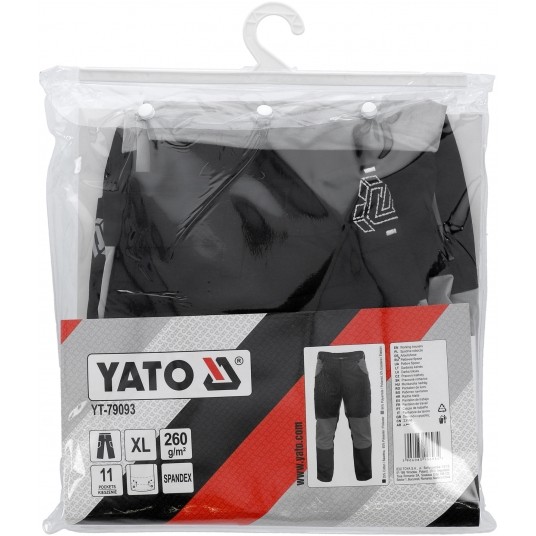 SPODNIE 4WAY STRETCH SERWAL BLACK R. L -zdjęcie numer 12