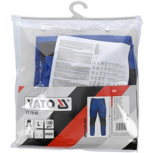 SPODNIE 4WAY STRETCH SERWAL BLUE R. L -zdjęcie numer 12