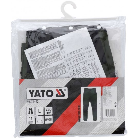 SPODNIE 4WAY STRETCH SERWAL GREEN R. L -zdjęcie numer 3