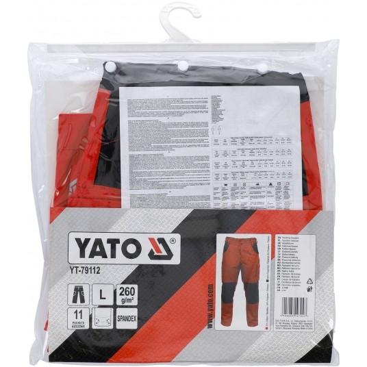 SPODNIE 4WAY STRETCH SERWAL ORANGE R. L -zdjęcie numer 12