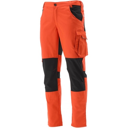 SPODNIE 4WAY STRETCH SERWAL ORANGE R. L -zdjęcie numer 4