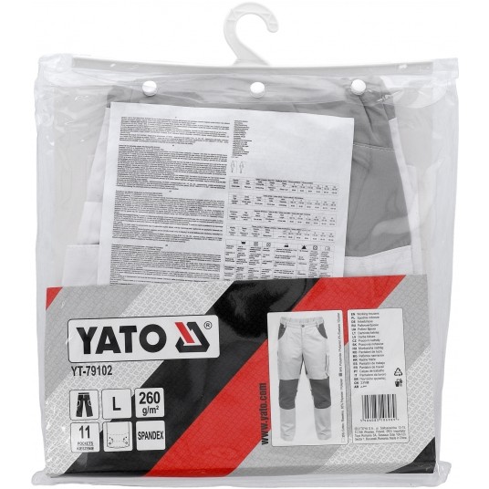 SPODNIE 4WAY STRETCH SERWAL WHITE R. L -zdjęcie numer 13