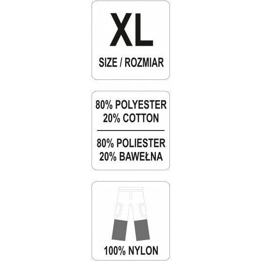 SPODNIE OGRODNICZE ROZM. XL -zdjęcie numer 2