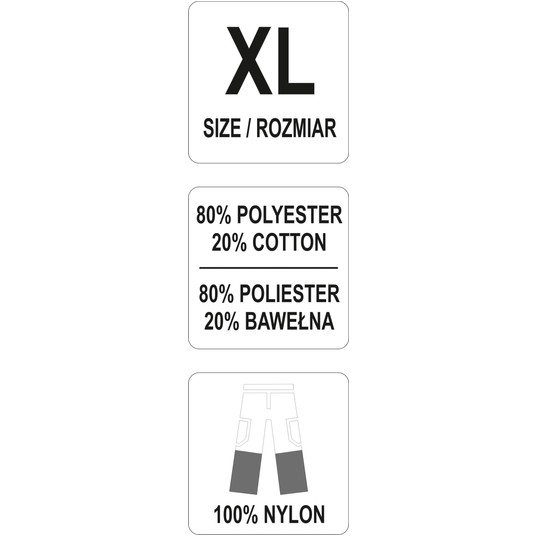SPODNIE OGRODNICZE ROZM. XL -zdjęcie numer 2