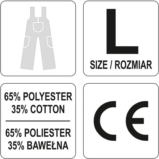 SPODNIE ROB. OGRODNICZKI DAN R. L -zdjęcie numer 2
