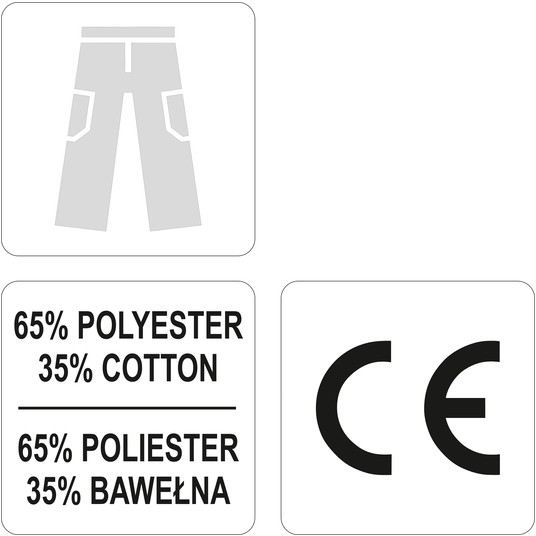 SPODNIE ROBOCZE BASALT R. S -zdjęcie numer 5