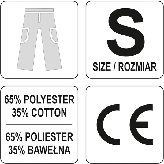 SPODNIE ROBOCZE DAN R. S -zdjęcie numer 2
