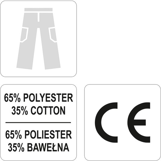 SPODNIE ROBOCZE PEGMA R. M -zdjęcie numer 1