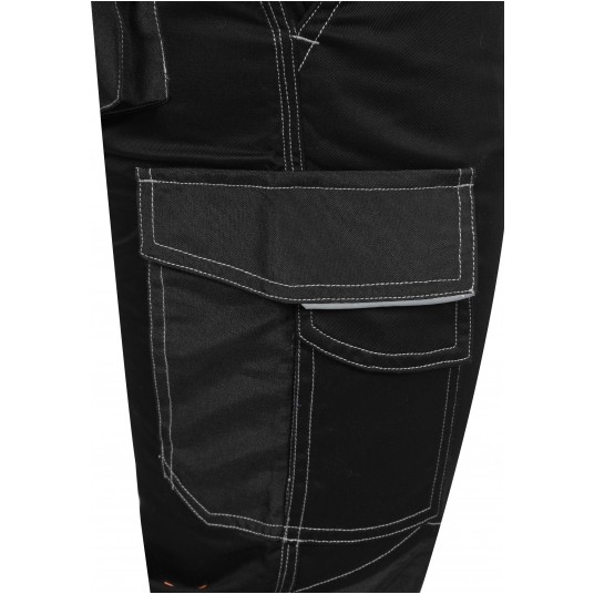 SPODNIE ROBOCZE STRETCH ONYX R. S -zdjęcie numer 2