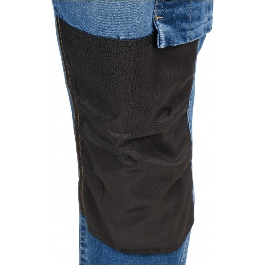 SPODNIE STRETCH JEANS DARK BLUE R. L -zdjęcie numer 8