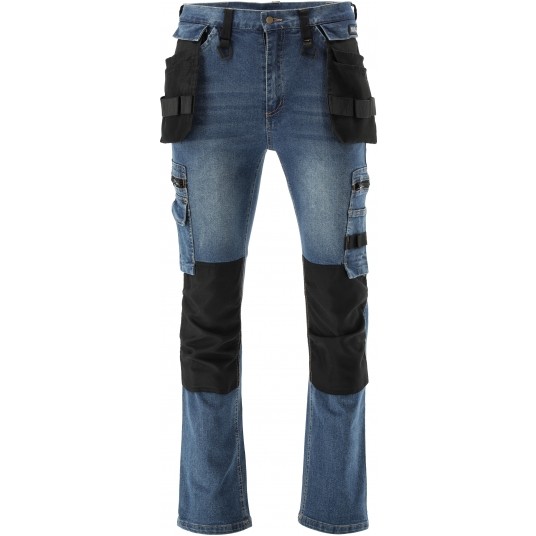 SPODNIE STRETCH JEANS DARK BLUE R. M -zdjęcie numer 1