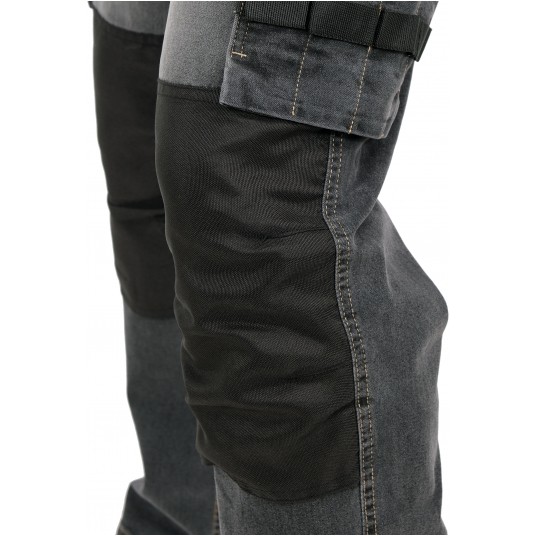 SPODNIE STRETCH JEANS STEEL GREY R. L -zdjęcie numer 7