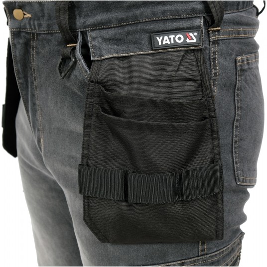 SPODNIE STRETCH JEANS STEEL GREY R. L -zdjęcie numer 5