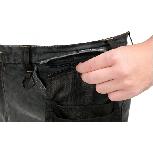 SPODNIE STRETCH JEANS STEEL GREY R. L -zdjęcie numer 8