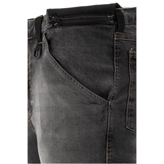 SPODNIE STRETCH JEANS STEEL GREY R. M -zdjęcie numer 11