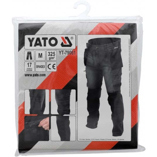 SPODNIE STRETCH JEANS STEEL GREY R. M -zdjęcie numer 13