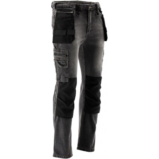 SPODNIE STRETCH JEANS STEEL GREY R. M -zdjęcie numer 5