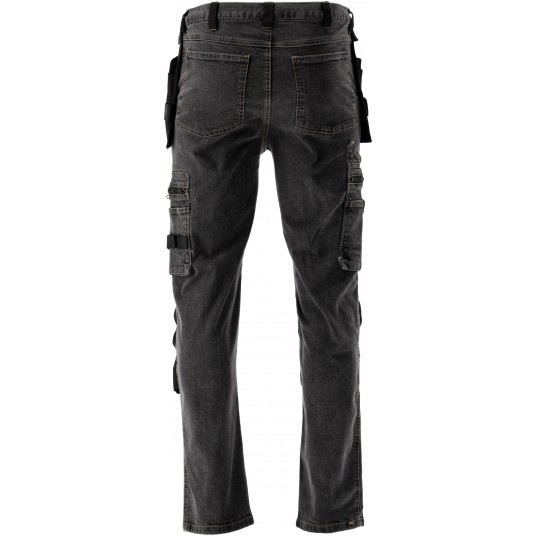 SPODNIE STRETCH JEANS STEEL GREY R. M -zdjęcie numer 9