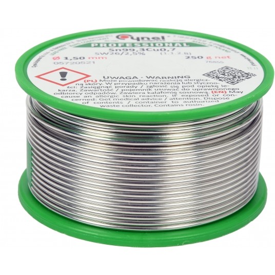 SPOIWO BEZOŁOWIOWE 1,5MM 250G -zdjęcie numer 1