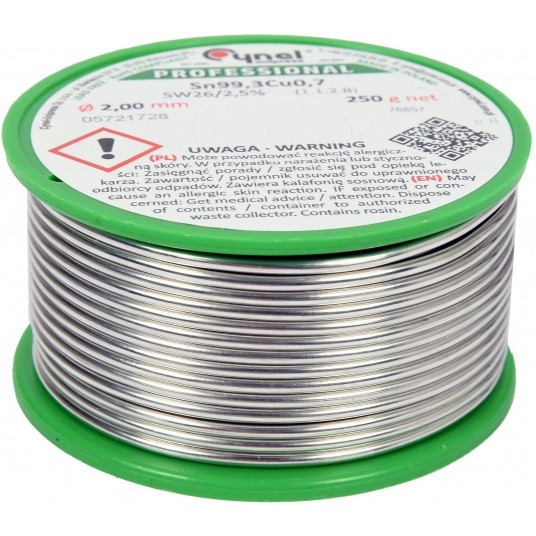 SPOIWO BEZOŁOWIOWE 2MM 250G -zdjęcie numer 1