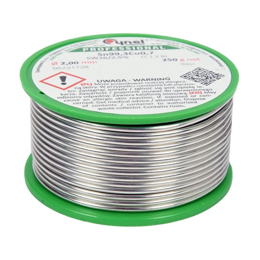 SPOIWO BEZOŁOWIOWE 2MM 250G -zdjęcie numer 1