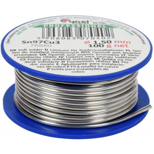 SPOIWO DO MIEDZI 1,5MM 100G -zdjęcie numer 1