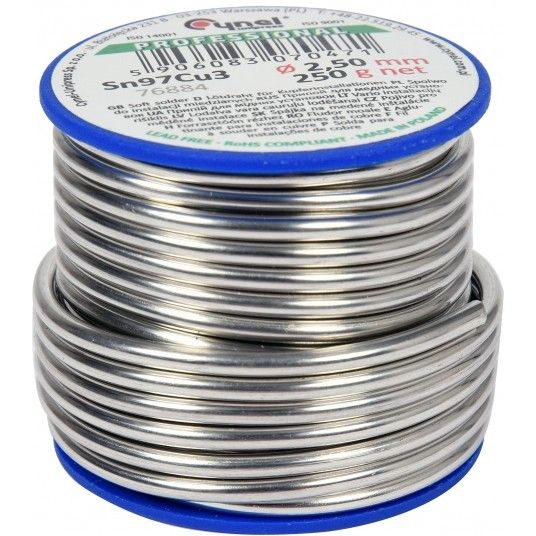 SPOIWO DO MIEDZI 2,5MM 250G -zdjęcie numer 1