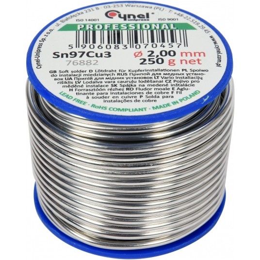 SPOIWO DO MIEDZI 2MM 250G -zdjęcie numer 1