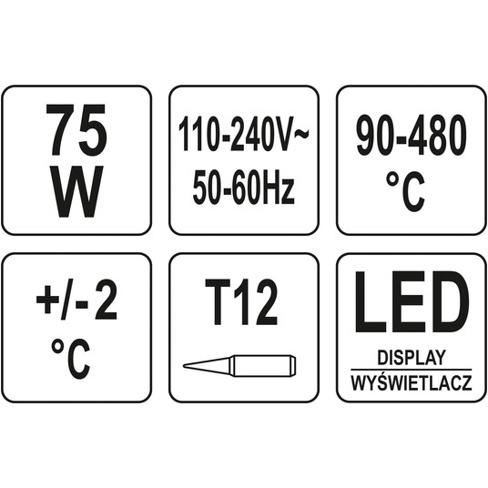 STACJA LUTOWNICZA GROT T12 75W -zdjęcie numer 6