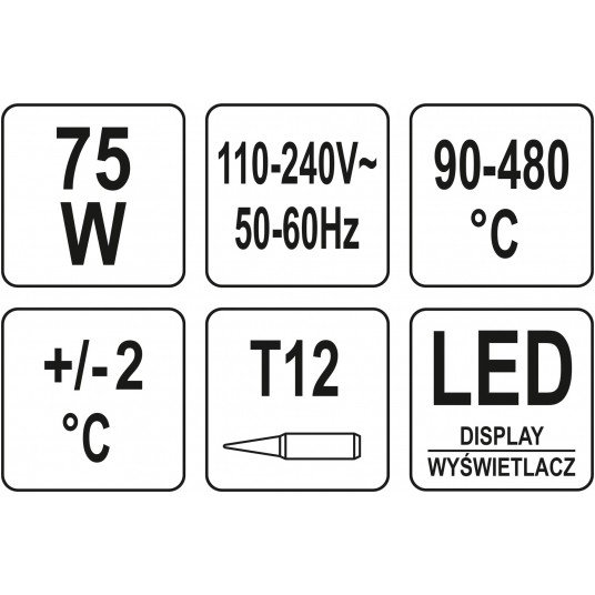 STACJA LUTOWNICZA GROT T12 75W -zdjęcie numer 6