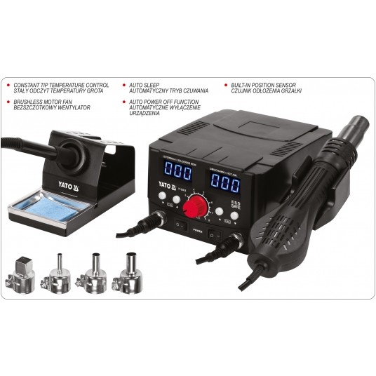 STACJA LUTOWNICZA HOT AIR 2W1 -zdjęcie numer 6