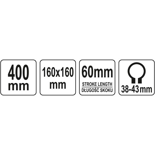 STATYW NA WIERTARKĘ 43MM 400MM -zdjęcie numer 5