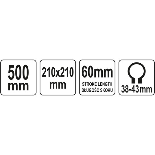 STATYW NA WIERTARKĘ 43MM 500MM -zdjęcie numer 4