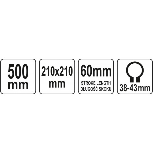 STATYW NA WIERTARKĘ 43MM 500MM -zdjęcie numer 4